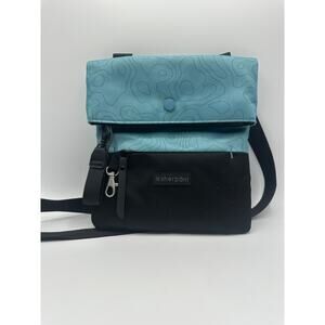 ✨ Sherpani Turquoise & Black Crossbody Travel Bag ✨
